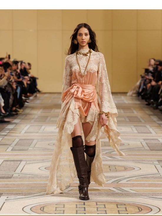 Zimmermann Dresses & Skirts - Zimmermann Hypnotic Drape Lace & Satin Dress